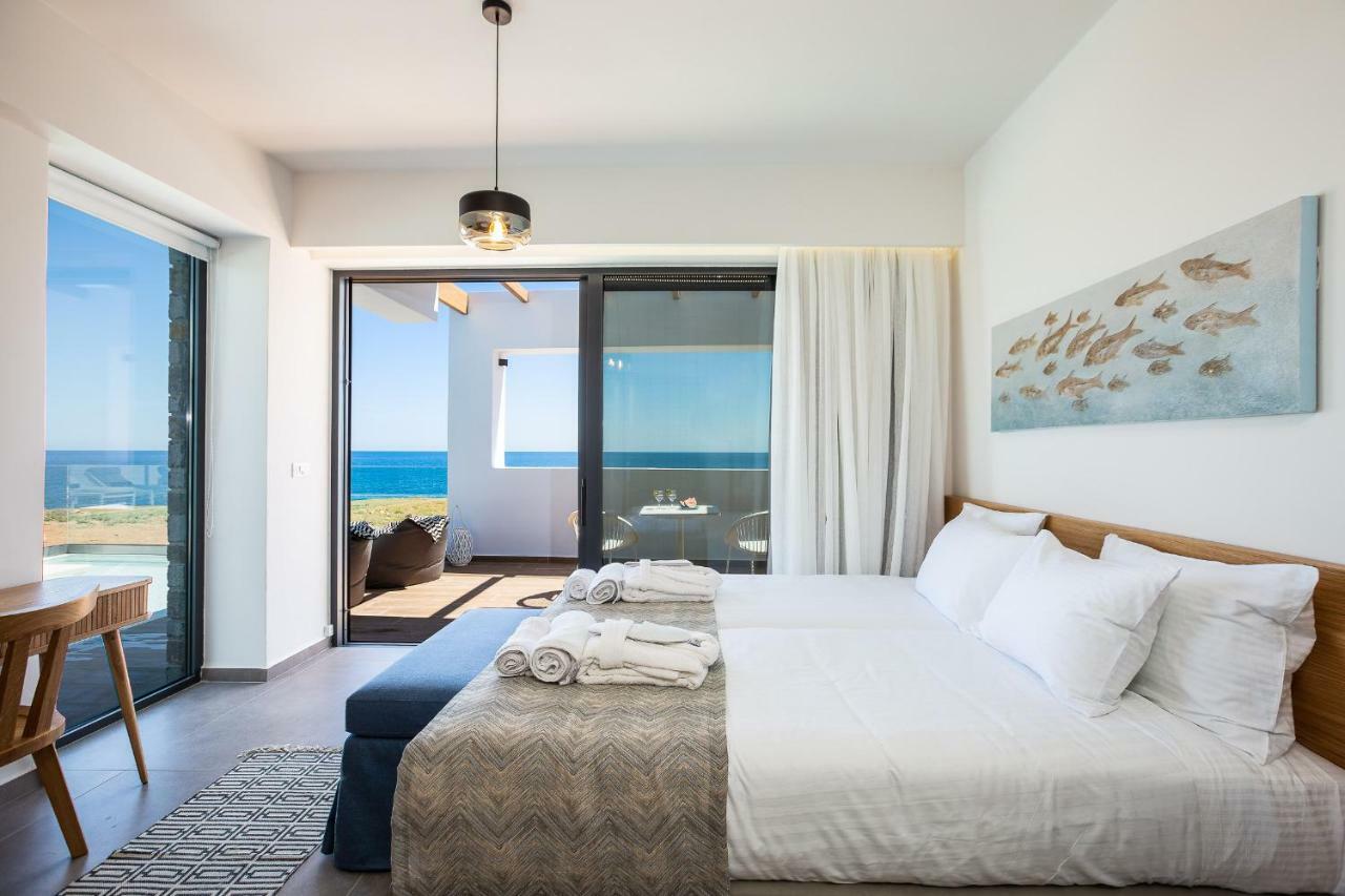 Wave Villa, Beach Front Retreat, By Thinkvilla Panormos  Екстер'єр фото