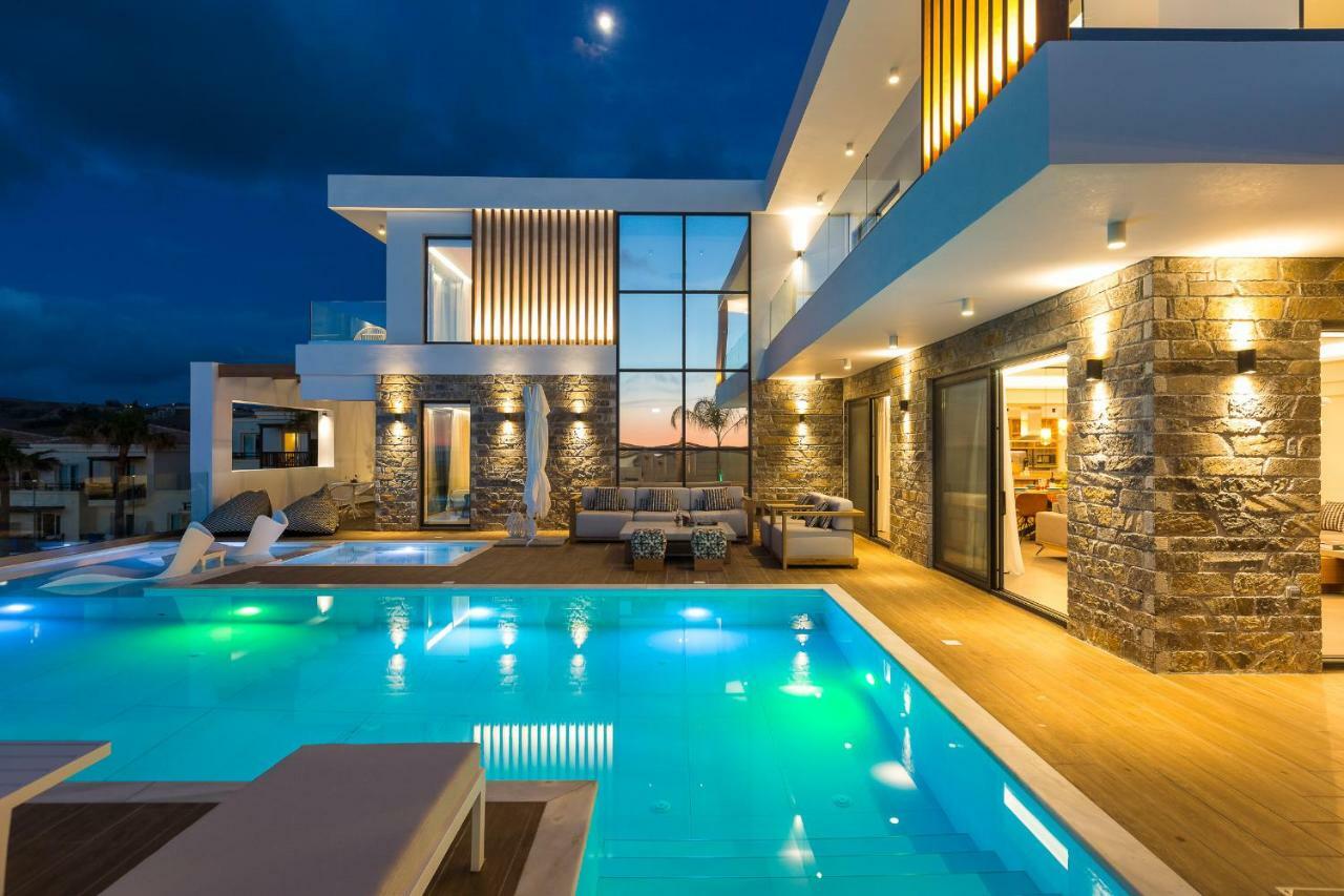 Wave Villa, Beach Front Retreat, By Thinkvilla Panormos  Екстер'єр фото