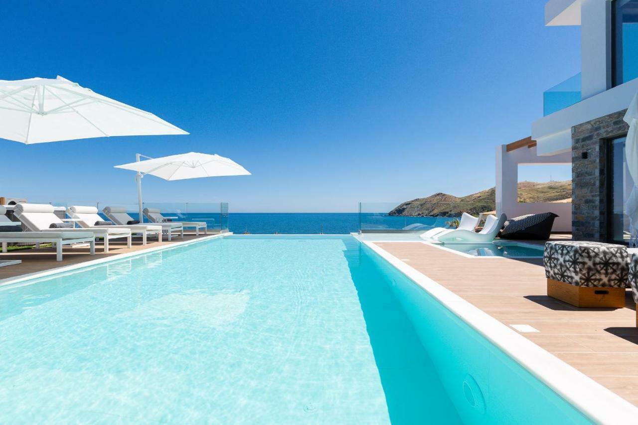 Wave Villa, Beach Front Retreat, By Thinkvilla Panormos  Екстер'єр фото